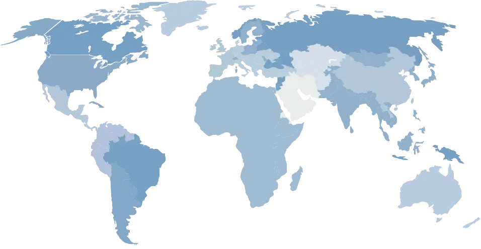 Global Presence Map